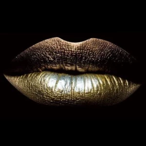 Plexiglas - Golden Lips