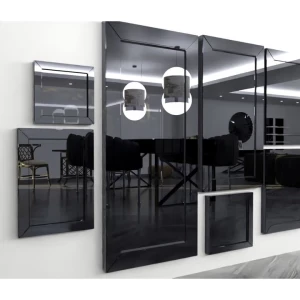 Spiegels met Spiegelrand – Eric Kuster Stijl Antraciet 80 x 180 cm