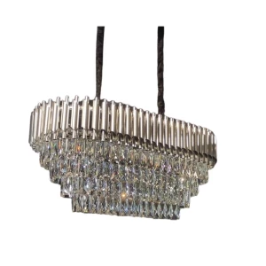 Hanglamp Pearl Zilver - 90 x 40 cm