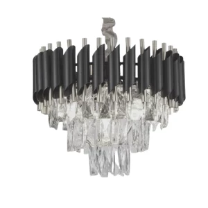 Hanglamp Pearl - Zwart/Zilver - 40 cm