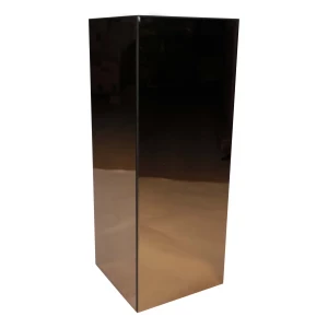 Sokkel – Zuil – Brons Spiegelglas